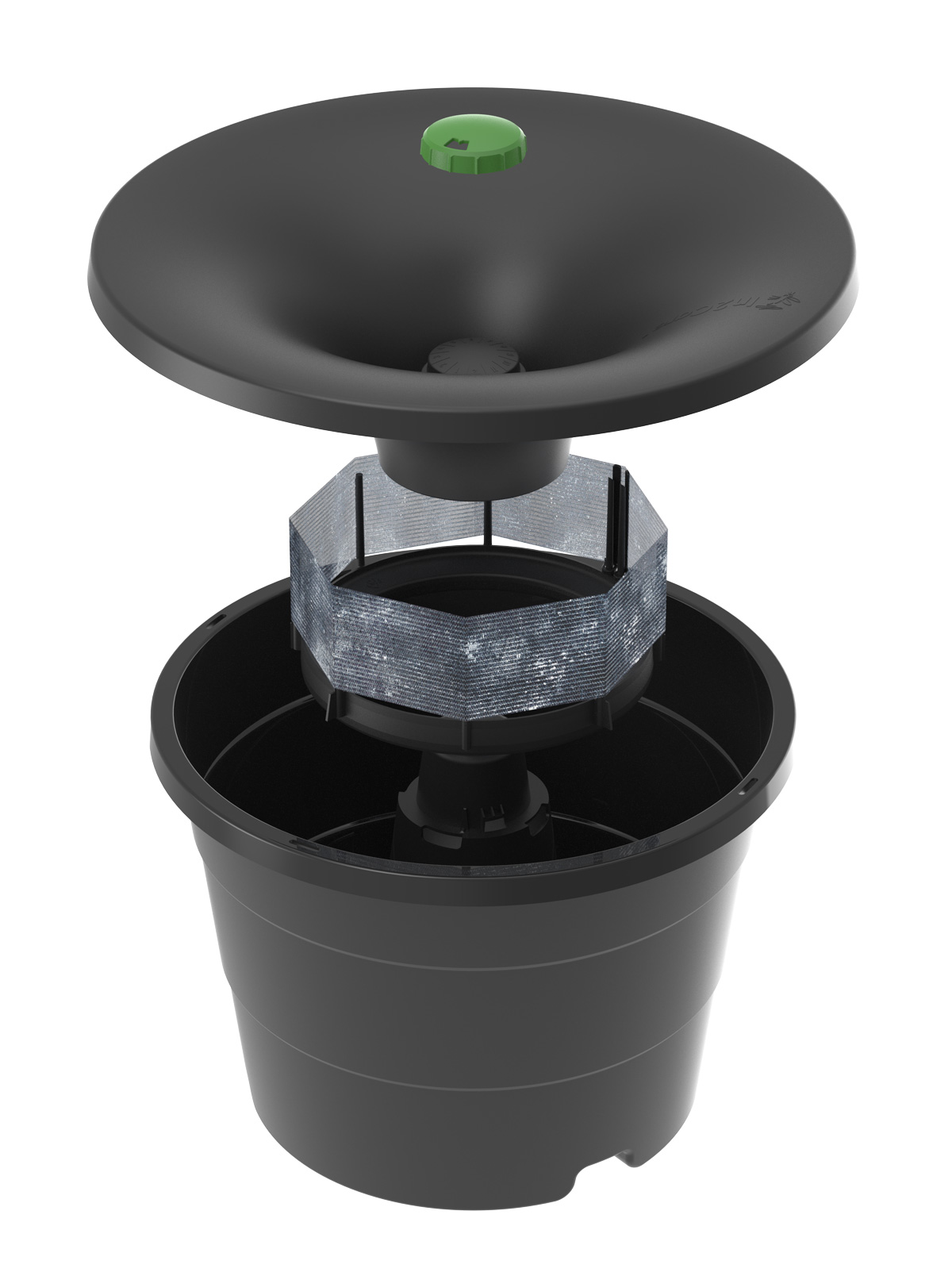 Marketing Rendering In2Care Station Extended Black